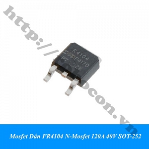 MO48 Mosfet Dán FR4104 N-Mosfet 120A 40V ...