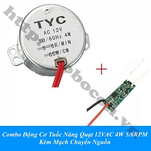 CBM211 Combo Động Cơ Tuốc Năng Quạt ...