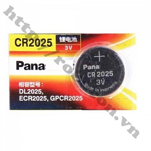 PPKP326 Pin CR2025 Pana 3V Lithium Chính ...