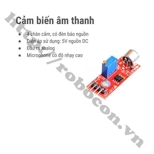 MDL172 Module Cảm Biến Âm Thanh