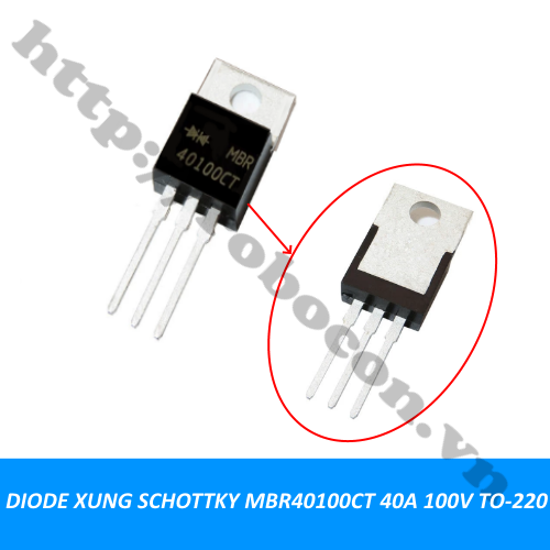 DIODE XUNG SCHOTTKY MBR40100CT 40A 100V TO-220