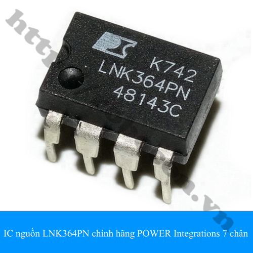 IC nguồn LNK364PN chính hãng POWER Integrations 7 chân