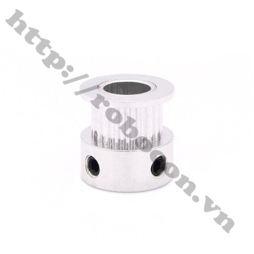 PULLEY BÁNH RĂNG NHÔM 3M15 15 răng bản rộng đai 16MM TRỤC 8MM ĐẦU TO