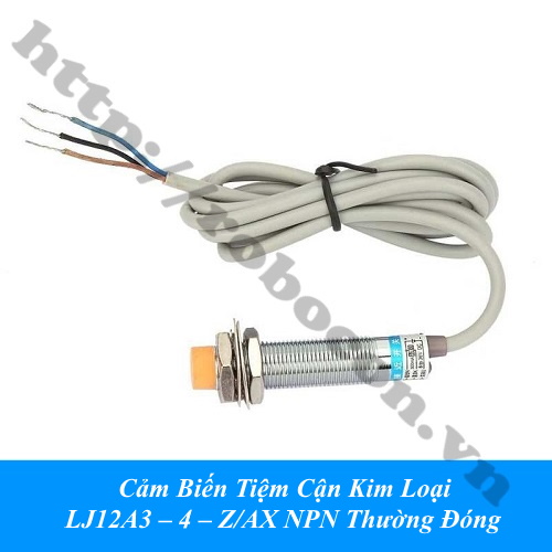 Cảm Biến Tiệm Cận Kim Loại LJ12A3 – 4 – Z/BX NPN Thường Mở Chính Hãng OMCH