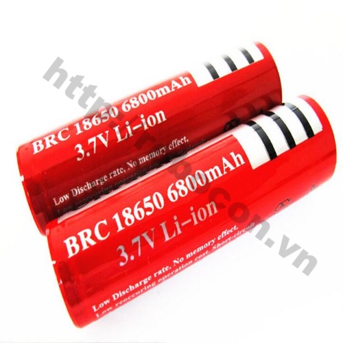 LKRB66 Pin Sạc 3.7V Li-Ion Ultrafire 18650-6800mAh