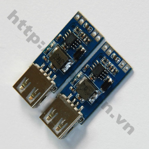 MDL124 Module mạch BUCK hạ áp 7,5-28V xuống 5V-3A cổng USB