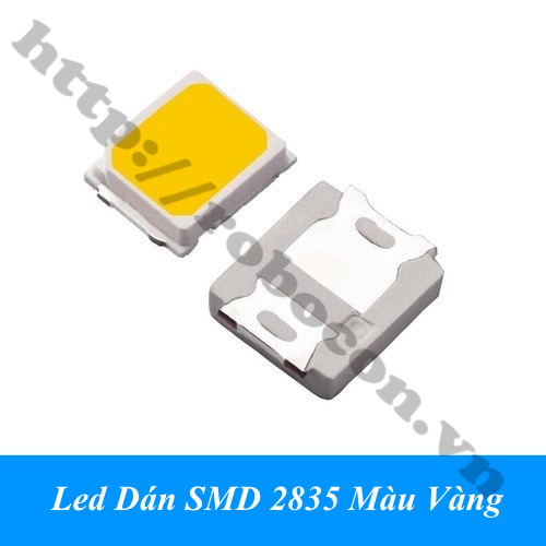 Led Dán SMD 2835 Màu Vàng