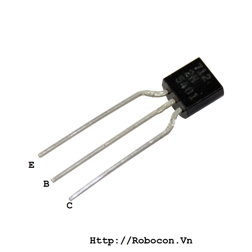 Sơ đồ chân transistor 2N5401