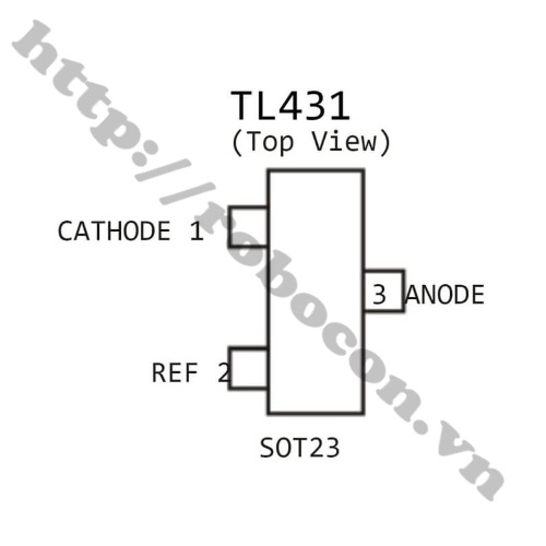 ICNC27 IC Ổn Áp Chân Dán TL431 SOT-23 SMD