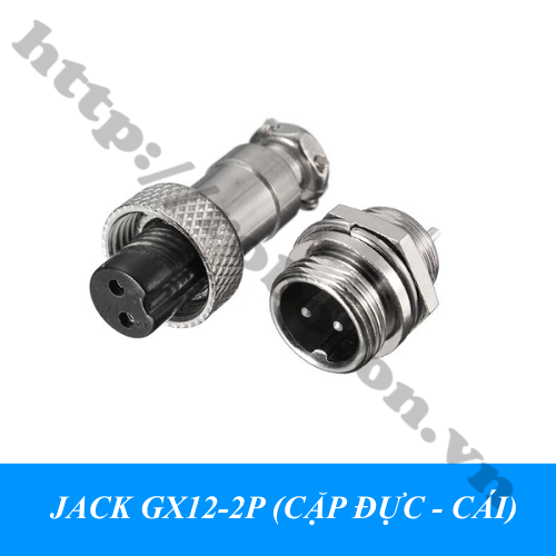 JACK GX12-2P (CẶP ĐỰC - CÁI) 