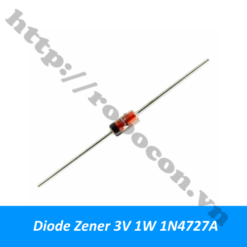 Diode Zener 3V 1W 1N4727A