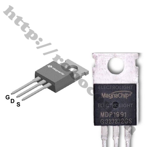 Mosfet MDP1991 120A 100V Kênh N TO-220 Chính Hãng MAGNACHIP 