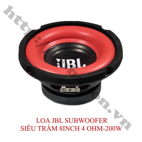 LOA10 Loa JBL Subwoofer Siêu Trầm 8inch 4 Ohm-200W