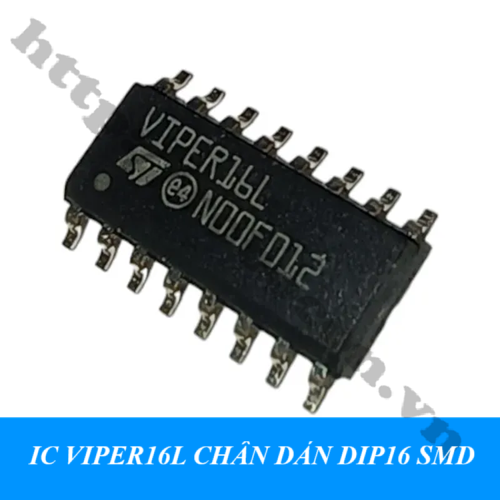 IC VIPER16L CHÂN DÁN DIP16 SMD 