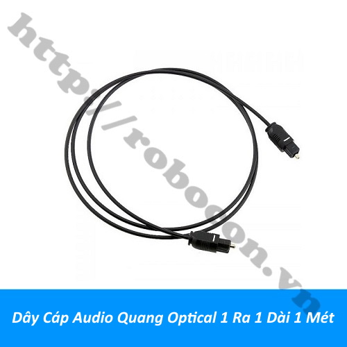 Dây Cáp Quang Audio Optical 1 Ra 1 Dài 1 Mét 