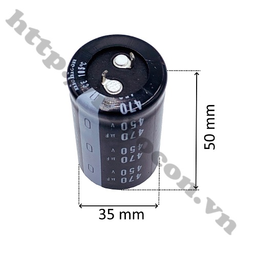 Tụ hóa 470uF 450V