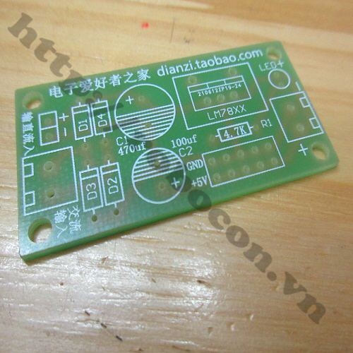 PCB16 PCB Module Nguồn 7805