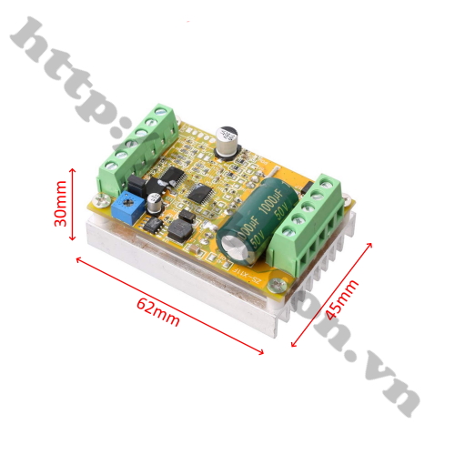 MDL329 mạch xung (mạch ESC) điều khiển động cơ không chổi than BLDC 3 Pha 6V – 50V 380W