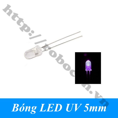 Bóng LED UV 5mm 