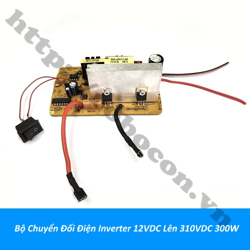 Bộ Chuyển Đổi Điện Inverter 12VDC Lên 310VDC 300W  