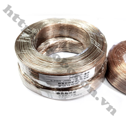 Dây Điện Đôi 2x0.4mm Dài 1 Mét 