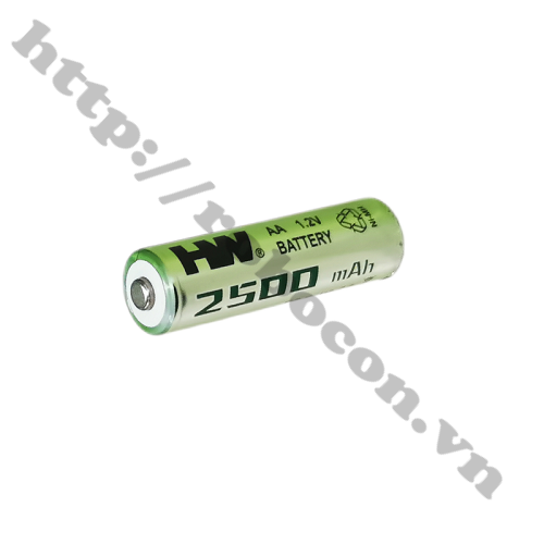 Đôi Pin Sạc AA 1.2V 2500mAh HW Chính Hãng 