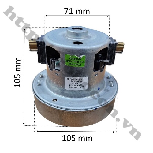 Động Cơ Máy Hút Bụi  220V 950W Đường Kính 105mm  