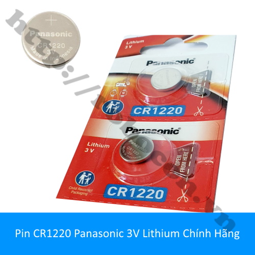 PPKP314 Pin CR1220 Panasonic 3V Lithium Chính Hãng