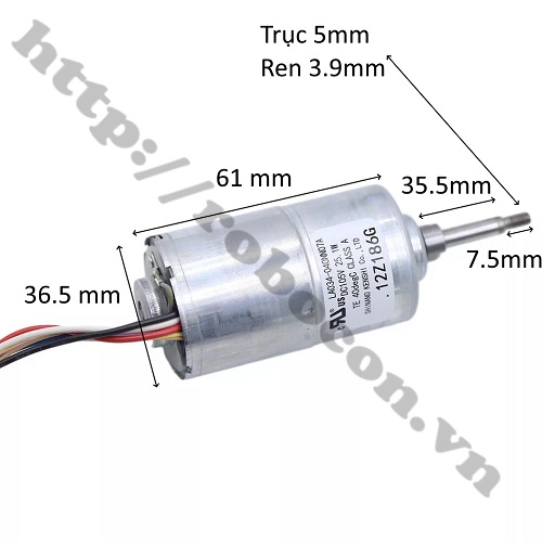 PKK588 Động Cơ Brushless Phát Điện 3 Pha 120V 