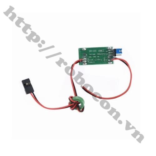 Mạch Hạ Áp Buck UBEC 5.5VDC - 26VDC Xuống 5VDC 6VDC 3A Chuyên Dùng Cho RC, Động Cơ Servo 