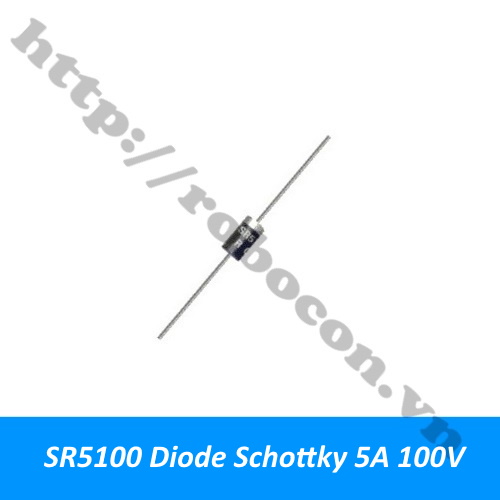 SR5100 Diode Schottky 5A 100V 