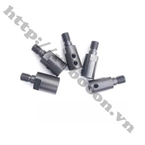 PKK550 Đầu Nối 3/8-24UNF Trục 5mm Với Đầu Mang Ranh Có Ren 10mm