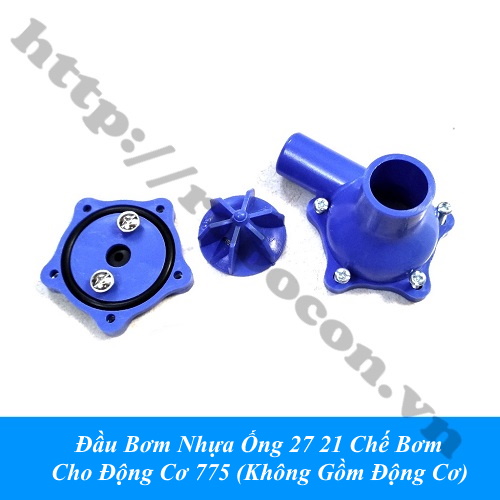 Đầu Bơm Nhựa Ống 27 21 Chế Bơm Cho Động Cơ 775 