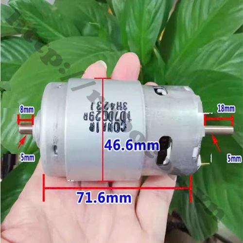 Động Cơ Chổi Than Ph&aacute;t Điện L&agrave;m M&ocirc; H&igrave;nh Học Tập, Động Cơ To