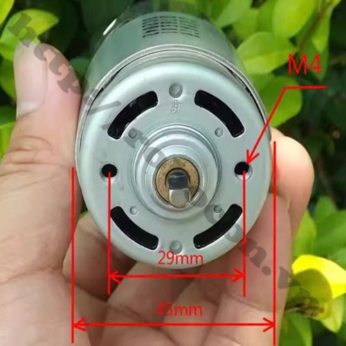 Động Cơ Chổi Than Ph&aacute;t Điện L&agrave;m M&ocirc; H&igrave;nh Học Tập, Động Cơ To