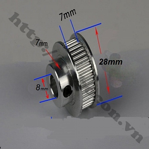  PKK173 Pulley Bánh Răng Nhôm 40GT8 40 ...