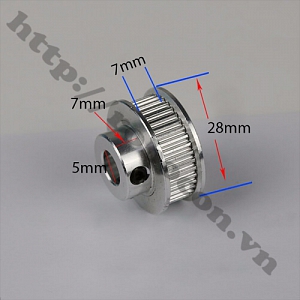  PKK270 Pulley Bánh Răng Nhôm 40GT5 40 ...
