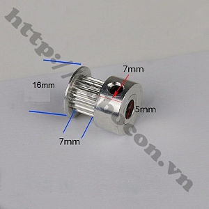  PKK289 Pulley Bánh Răng Nhôm 20GT5 20 ...