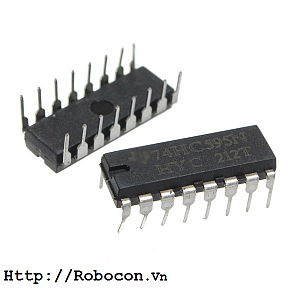  IC20 IC 74HC595 (IC ghi dịch)    