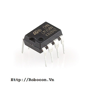IC14 IC khuếch đại thuật toán LM358 ...