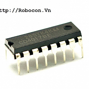 IC10 IC đếm CD4017BE (DIP)