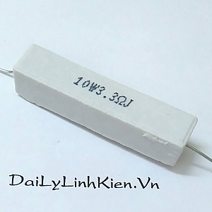  DT86 Điện trở sứ 3.3 Ohm 3.3R 10W  