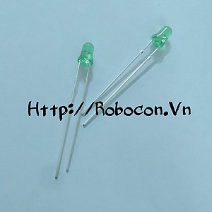 LED20 Led 3mm phủ xanh