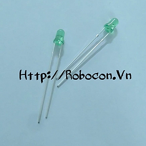  LED20 Led 3mm phủ xanh     