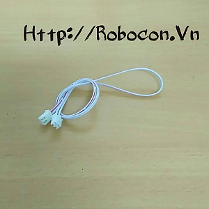 CO19 Dây nối cắm trắng cái 2p