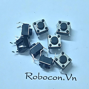  SW10 Nút nhấn 2 chân 6x6x5mm    