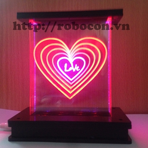 MDL57 Module Đèn Led trái tim 3D ...