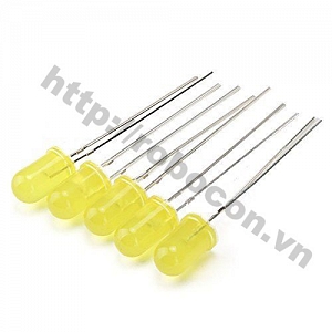 LED62 LED Phủ Vàng 5mm