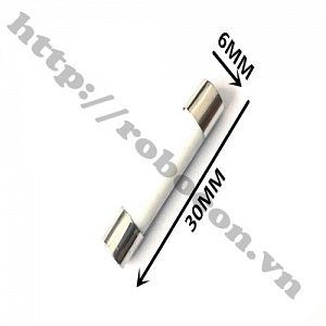 CC14 Cầu chì sứ 25A 6x30mm