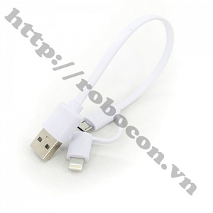 CO86 Dây cáp 2 đầu Micro USB ...